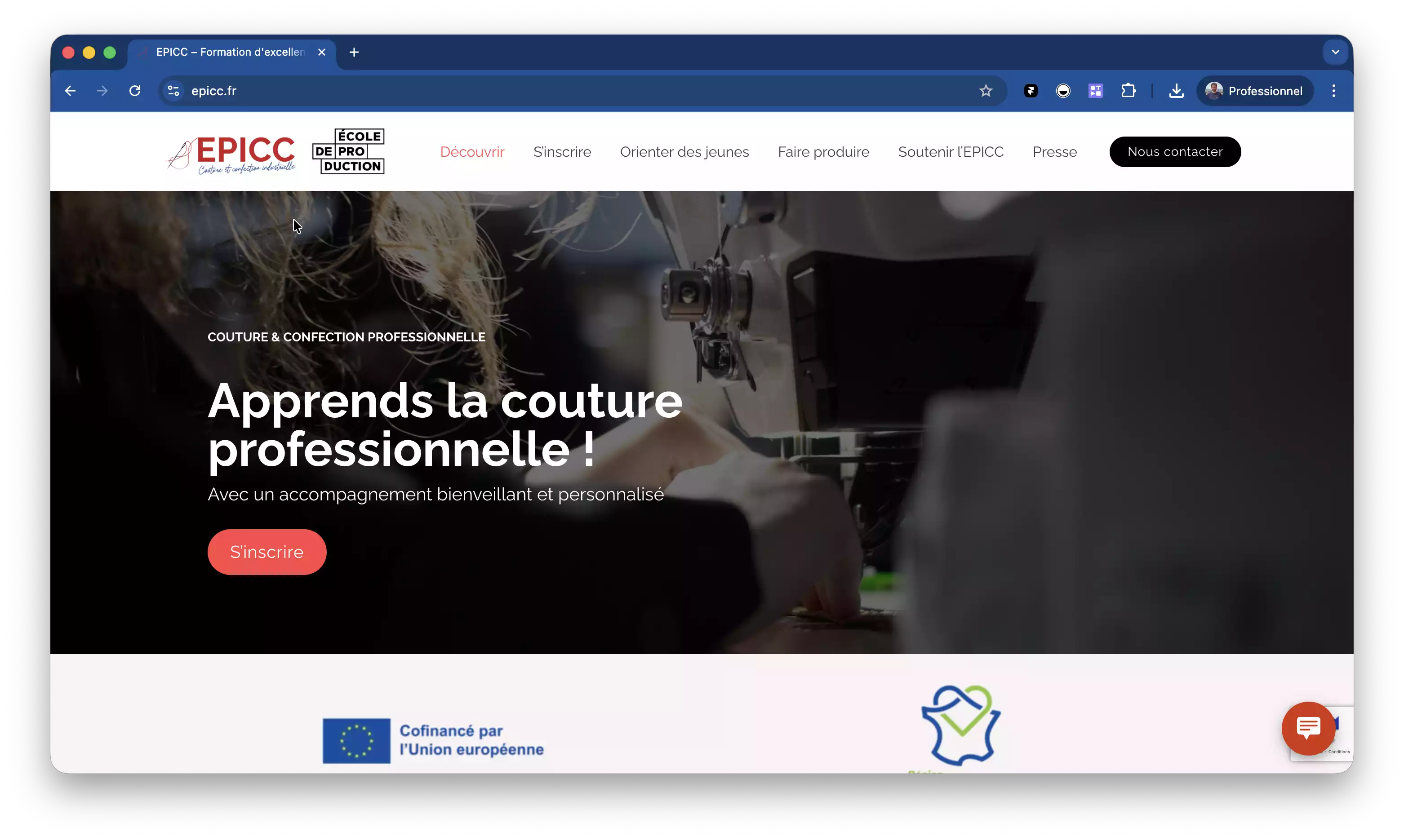 EPICC Roubaix inscription